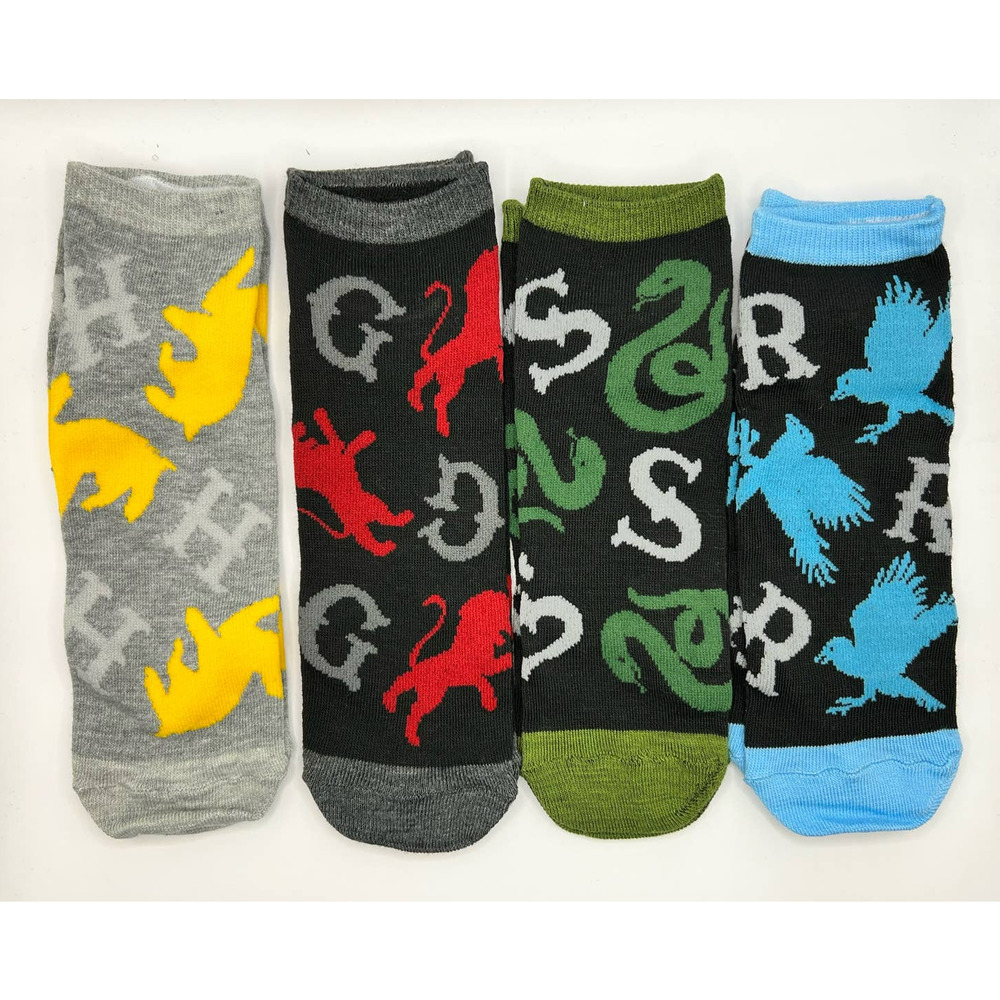 Harry Potter Hogwarts Sock Collection 15 Pairs - Fit Mens Size 6-12